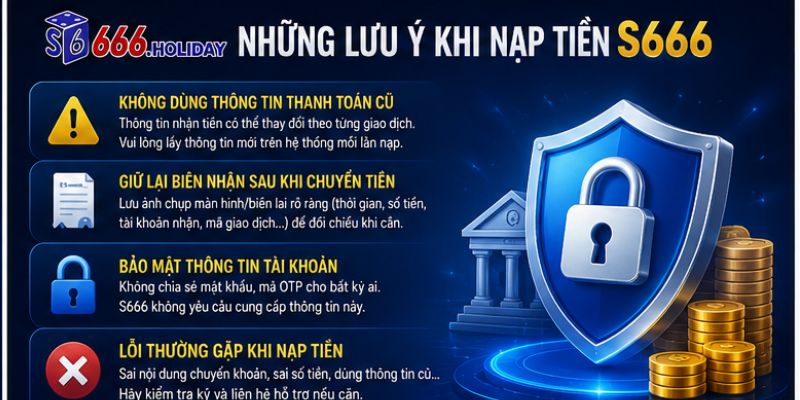 Nạp Tiền S666 – Cách Bổ Sung Số Dư Nhanh Chóng Và An Toàn - playzen88