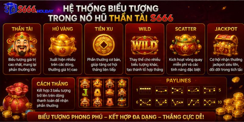 Nổ Hũ Thần Tài S666 – Vòng Quay May Mắn Mang Đậm Sắc Màu Tài Lộc - playzen88