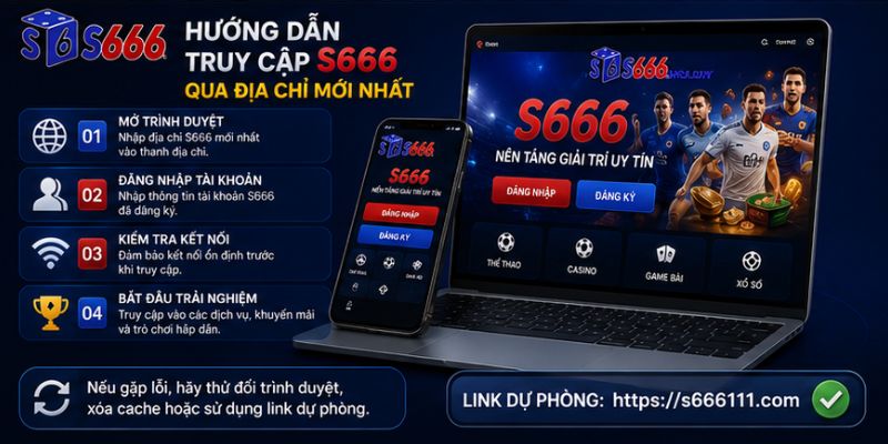 Địa Chỉ S666 Mới Nhất – Cập Nhật Link Truy Cập Chính Xác Năm 2026 - playzen88
