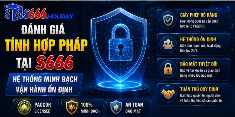 Nhà Cái S666 Có Hợp Pháp Không? Đánh Giá Tính Minh Bạch Và Uy Tín - playzen88